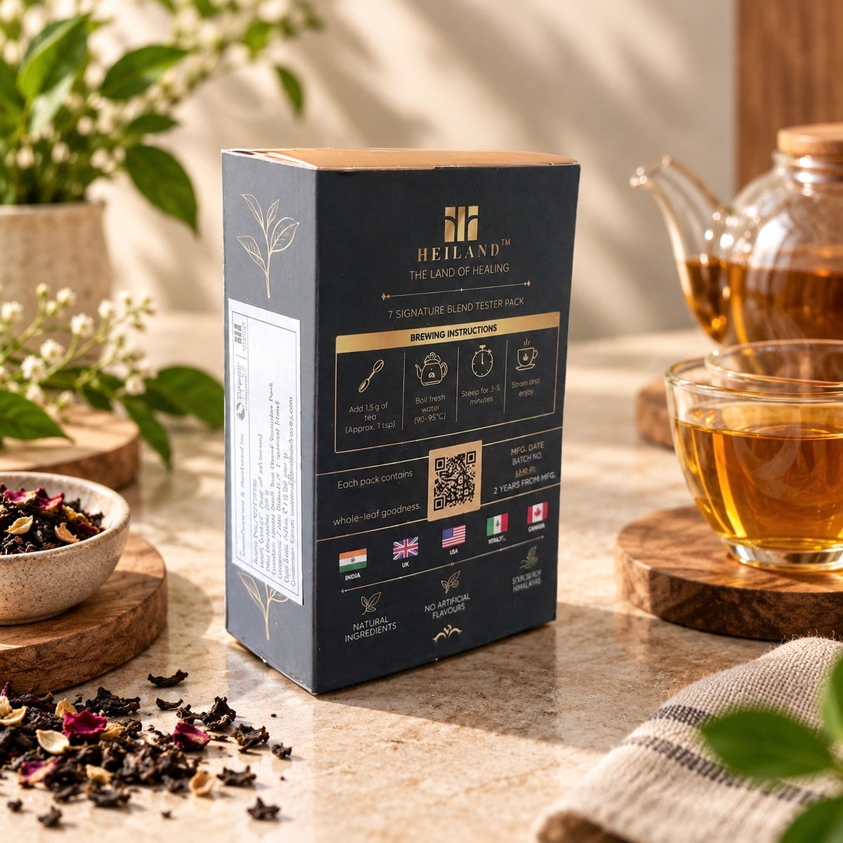 Heiland Tea Taster 7 Signature Blends