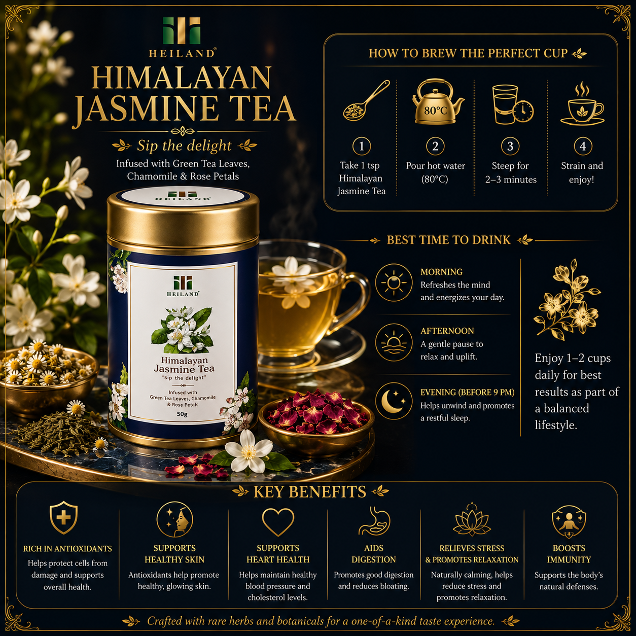Himalayan Jasmine tea 50g