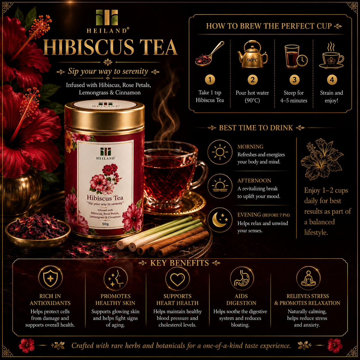 Hibiscus Tea 50g