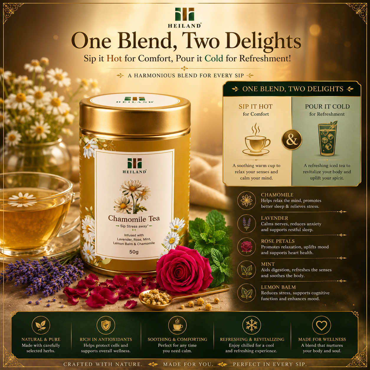 Chamomile tea 50g
