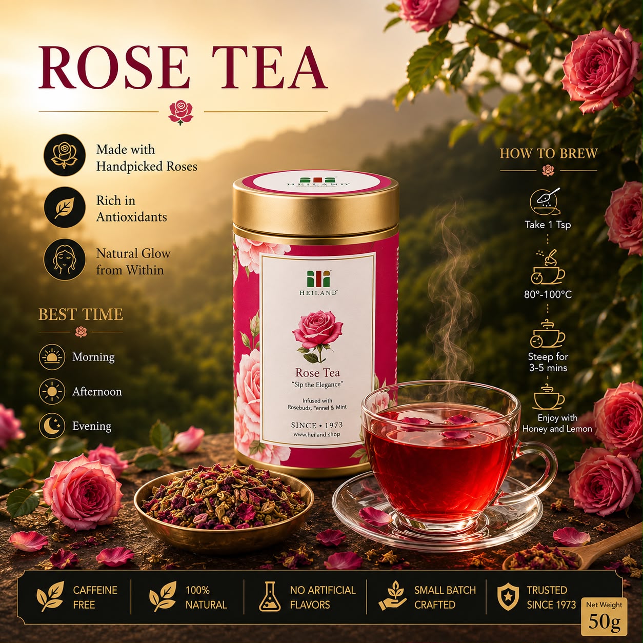 Rose Tea 50g